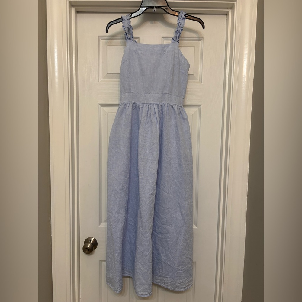 Light Blue Sleeveless Dress